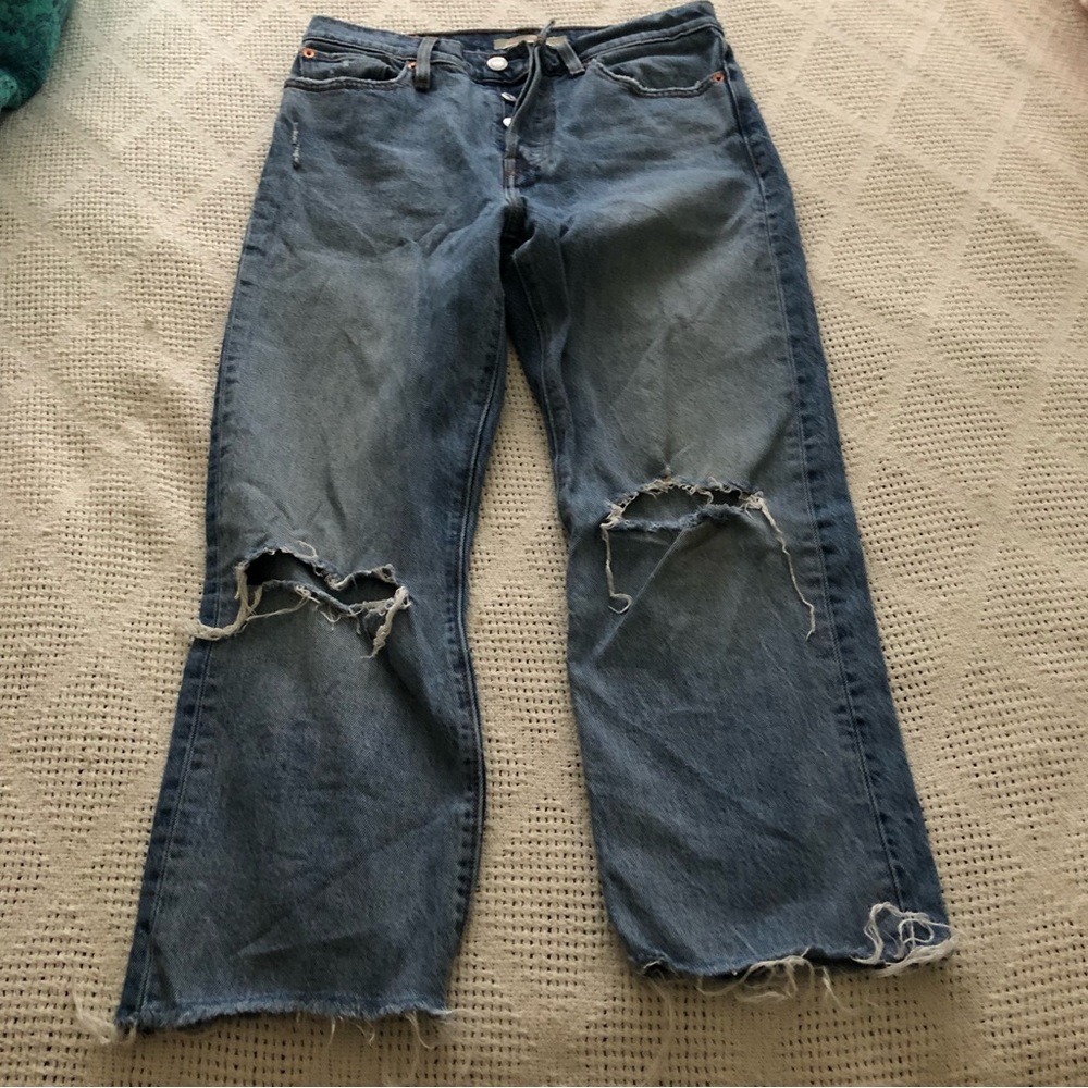 Levi’s wedgie straight jeans 27